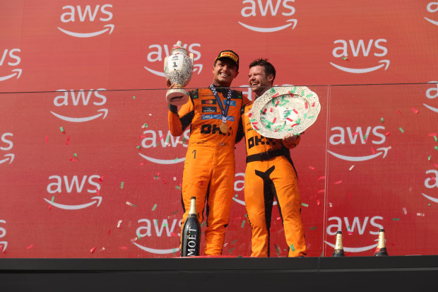 Lando Norris wins in Hungary 